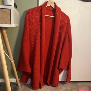 Source Unknown Vibrant Red Women's Cardigan